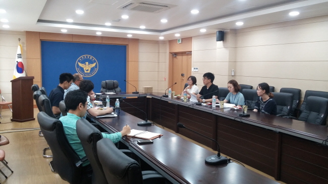 서귀포서, 긴급 가정폭력 솔루션팀 회의 진행