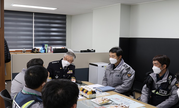 서귀포서, 지역경찰관서(대정,대신) 치안현장 방문