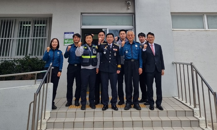 서귀포서, 지역경찰관서(안덕, 대정) 치안현장 방문