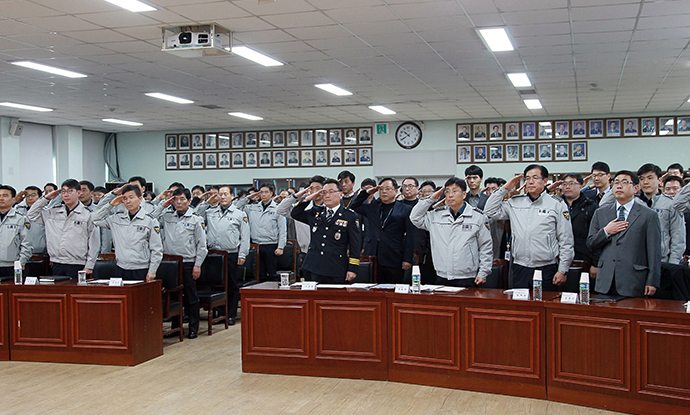 이상정 청장, 서귀포경찰서 치안현장 방문 