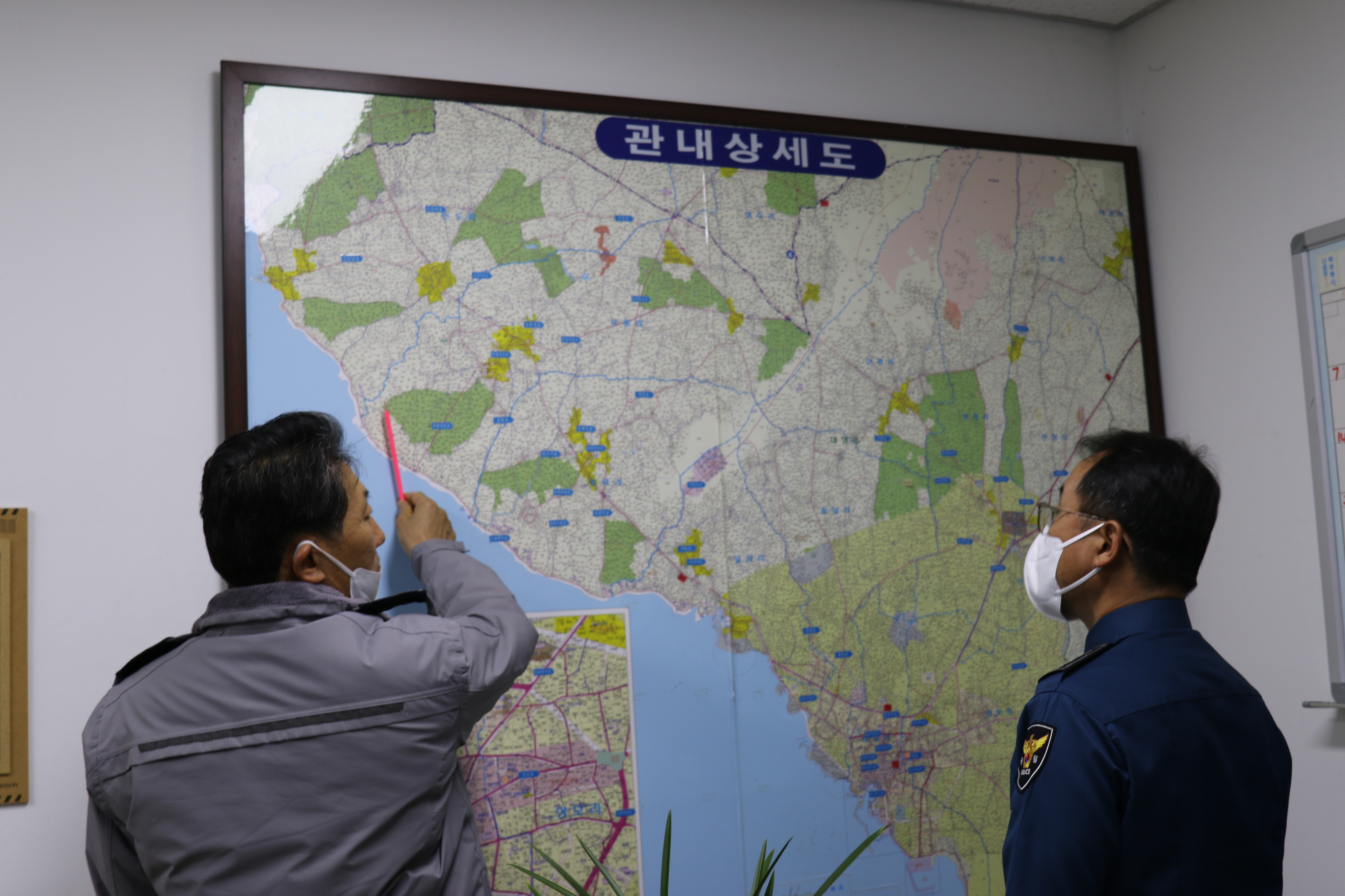 서귀포서, 지역경찰관서(안덕·대정·영어도시) 치안현장 방문 격려