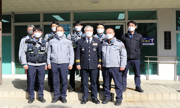 서귀포서, 지역경찰관서(중문) 치안현장 방문 격려