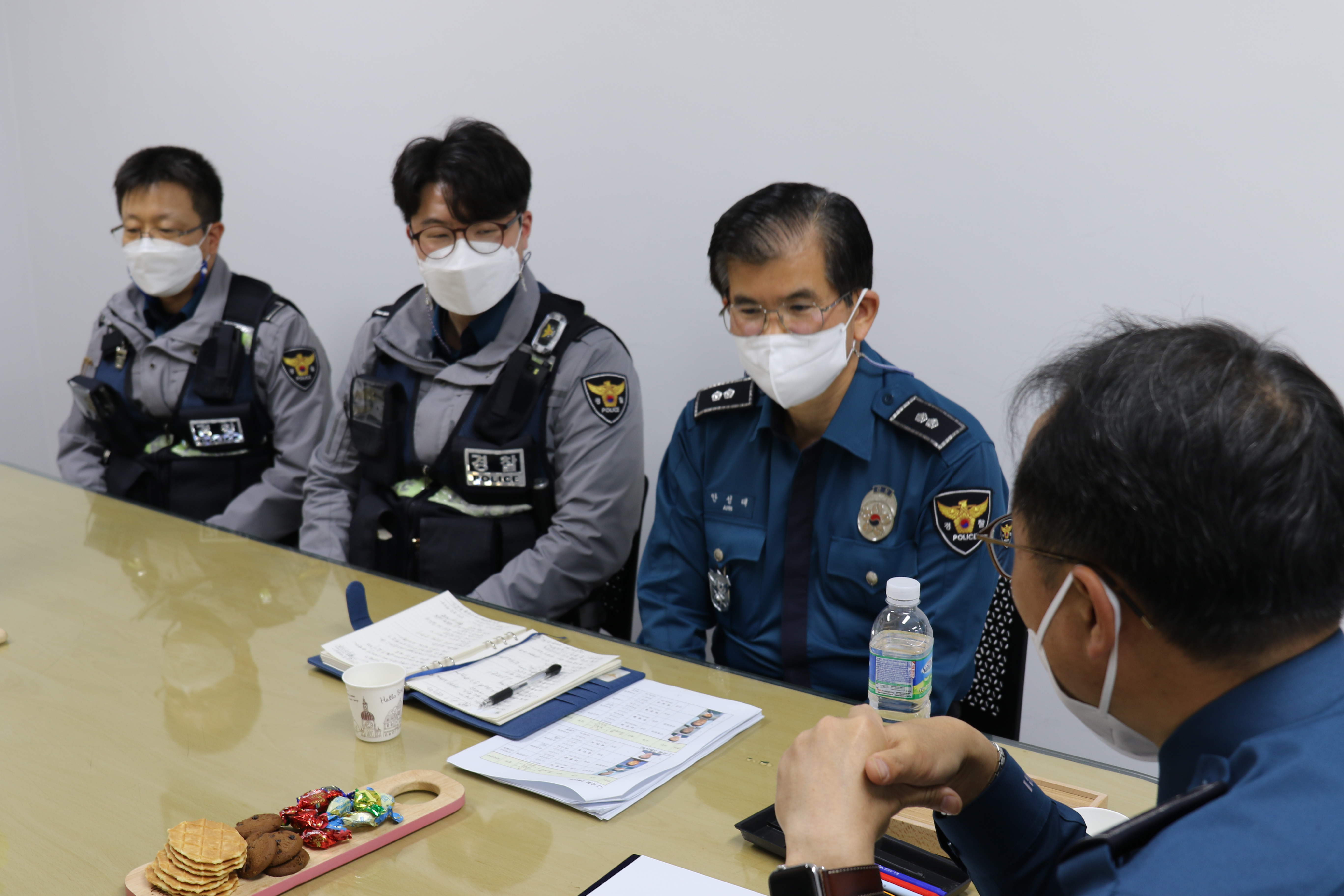 서귀포서, 지역경찰관서(남원·표선) 치안현장 방문 격려