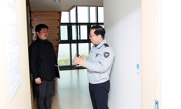 지방청, 박세호 차장 한라경찰수련원 방문