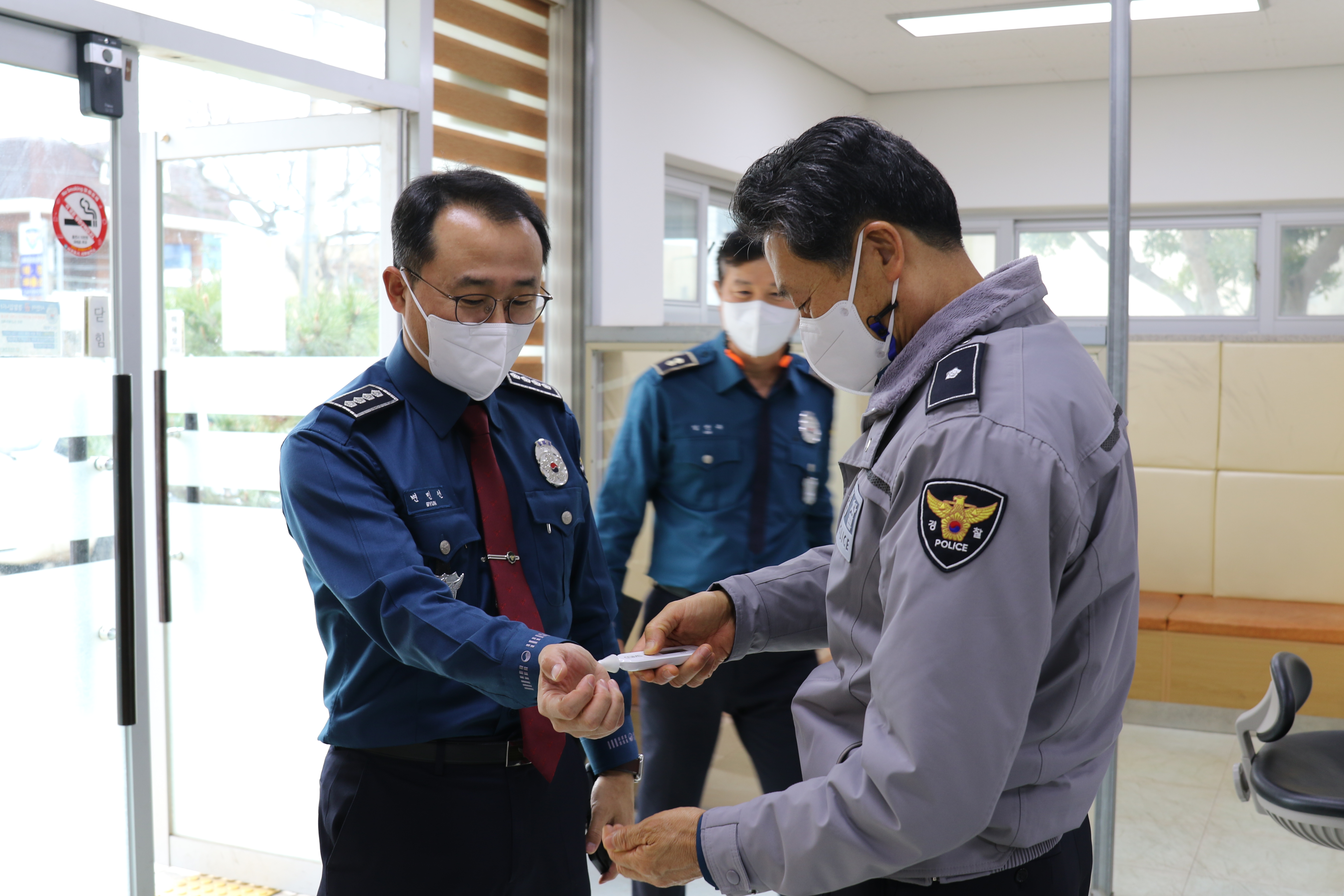 서귀포서, 지역경찰관서(안덕·대정·영어도시) 치안현장 방문 격려