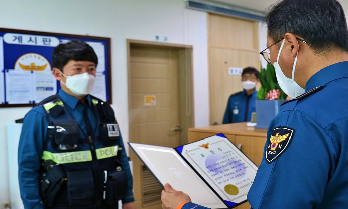서귀포서, 지역경찰관서(중문·대신·범죄예방팀) 치안현장 방문 격려