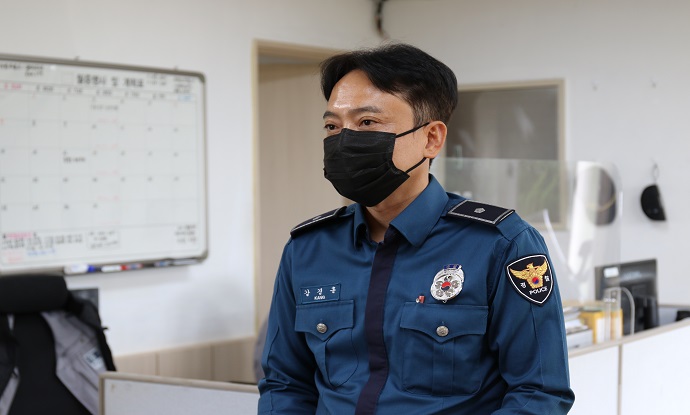 서귀포서, 마라치안센터 치안현장 방문 격려