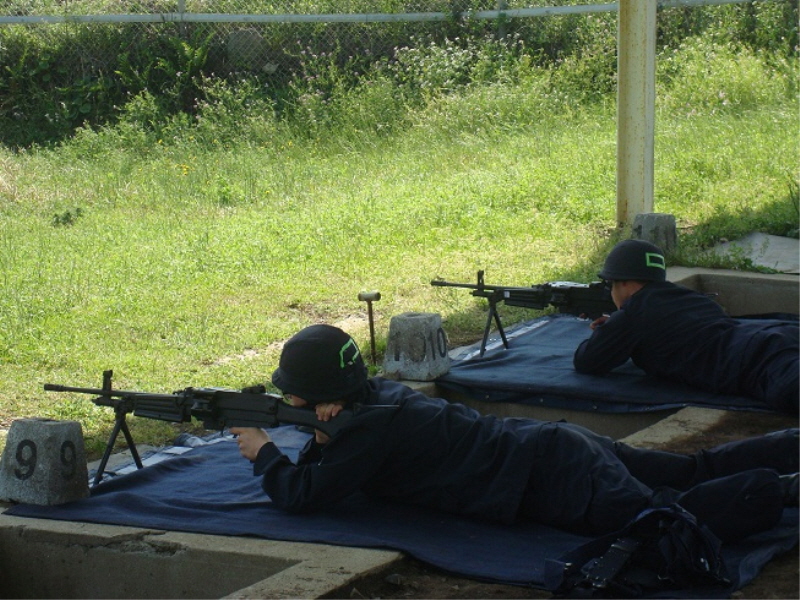 경찰 작전부대 공용화기 사격훈련
