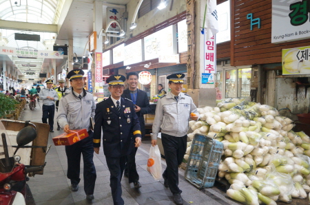서귀포경찰서, 설 맞이 전통재래시장 방문